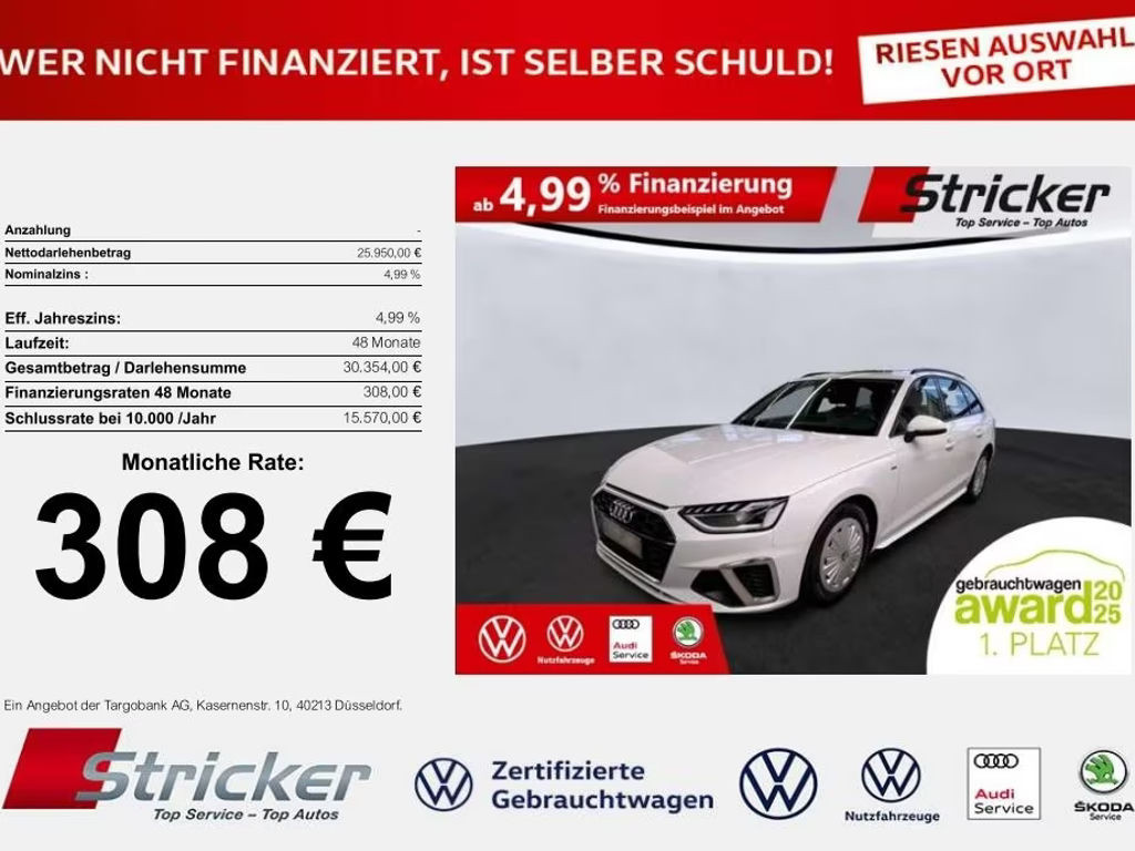 Audi A4 2022 Benzine