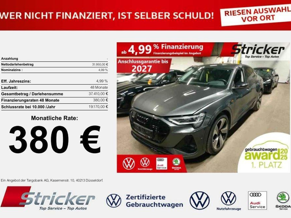 Audi e-tron 2022 Elektrisch