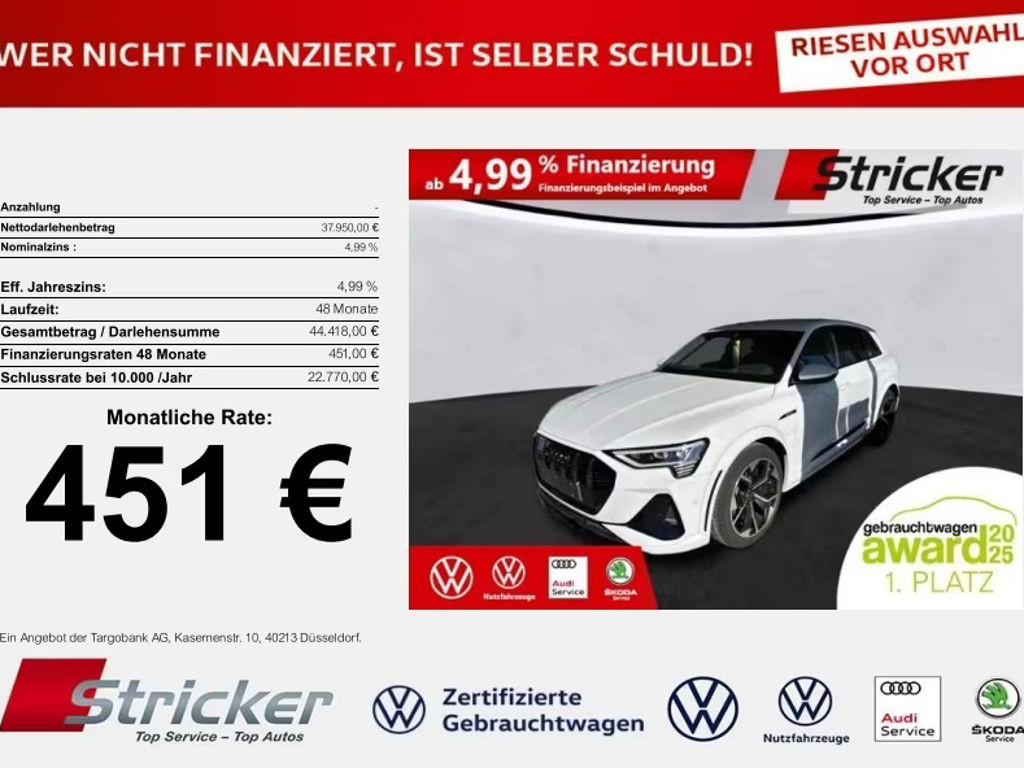 Audi e-tron 2022 Elektrisch