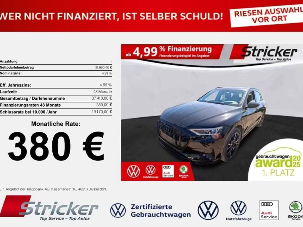 Audi e-tron 2022 Elektrisch