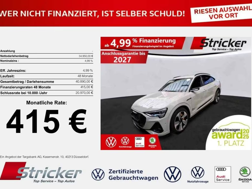 Audi e-tron 2022 Elektrisch