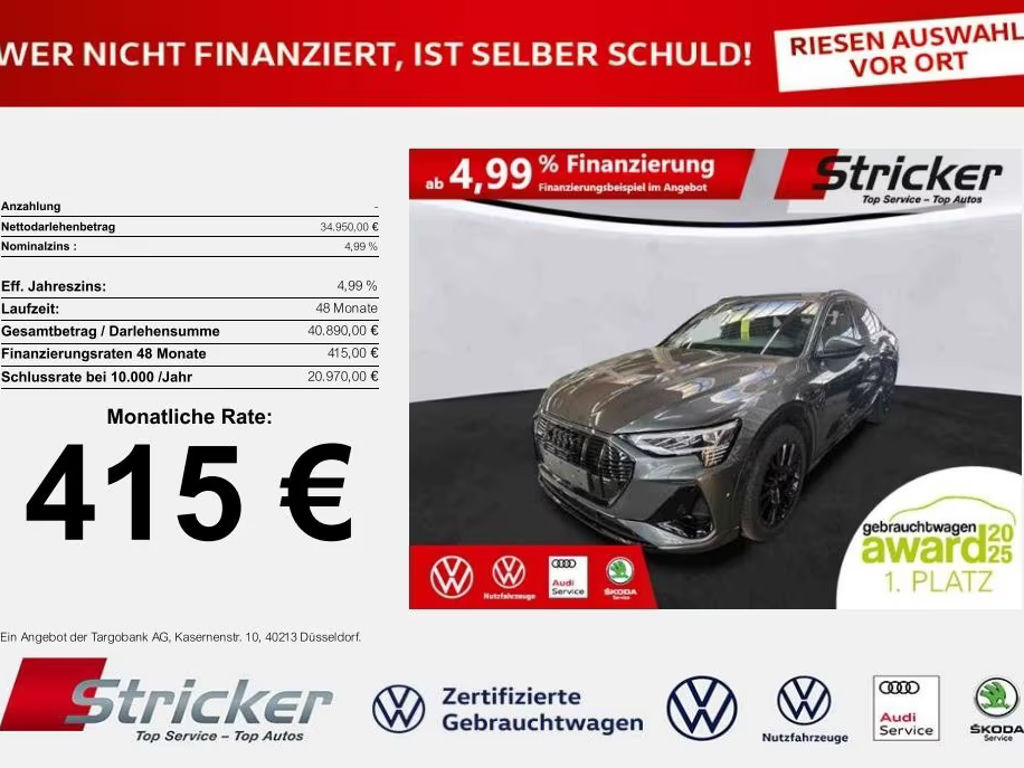 Audi e-tron 2022 Elektrisch