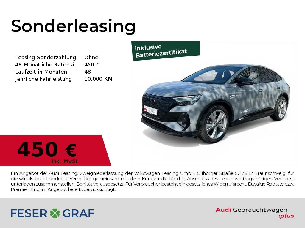 Audi Q4 e-tron 2025 Elektrisch
