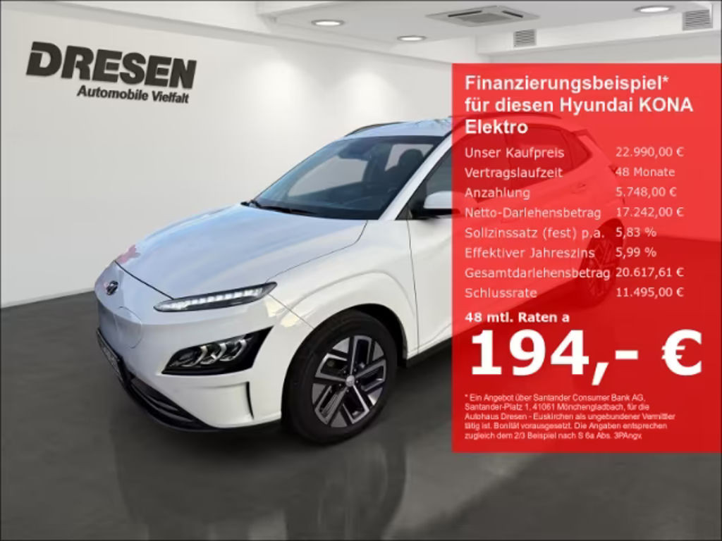 Hyundai Kona 2022 Elektrisch
