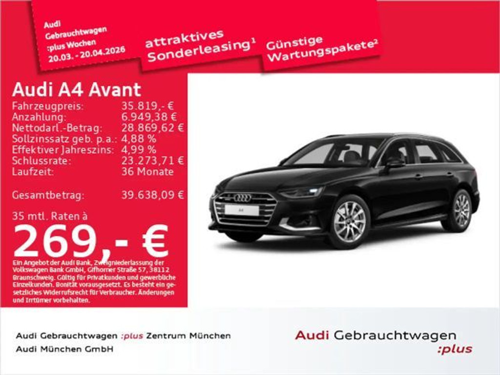 Audi A4 2023 Benzine