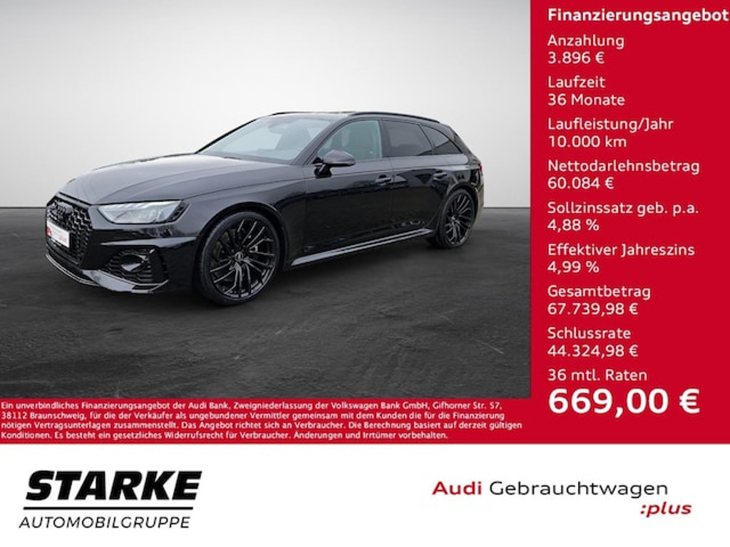 Audi RS4 2023 Benzine