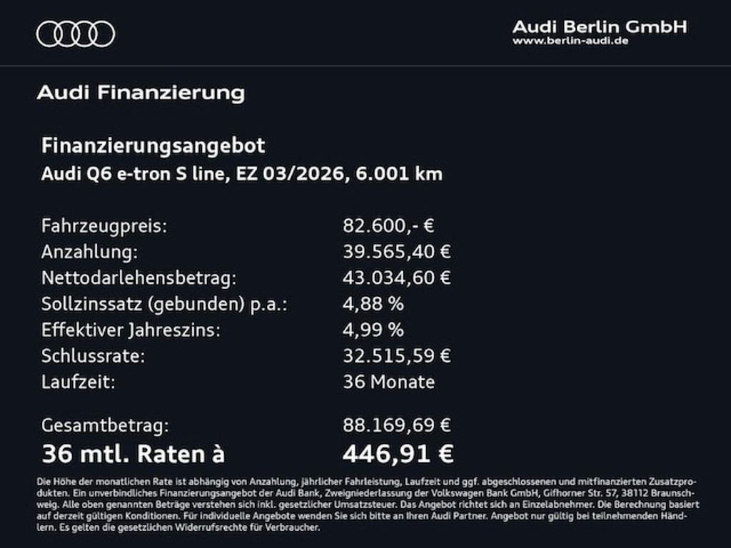 Audi Q6 e-tron