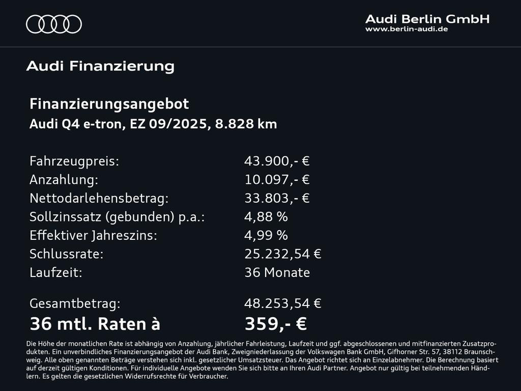 Audi Q4 e-tron