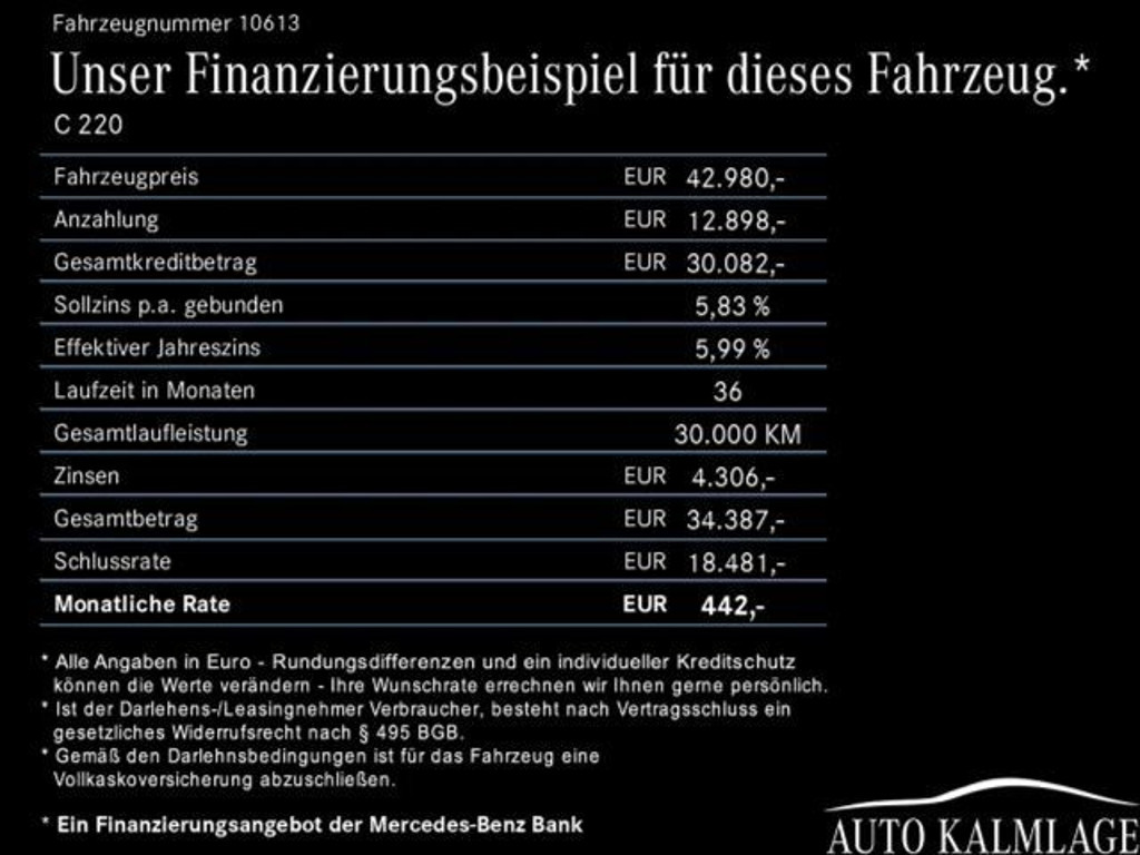 Mercedes-Benz C-Klasse