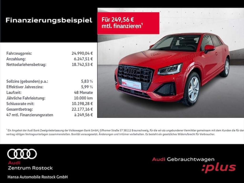 Audi Q2 2021 Benzine