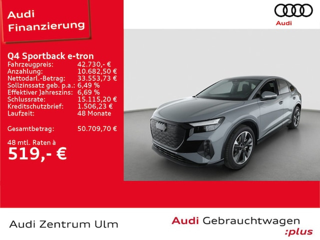 Audi Q4 e-tron 2025 Elektrisch