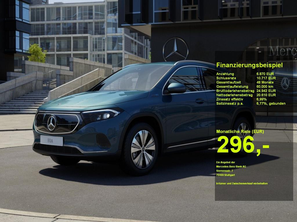 Mercedes-Benz EQA 2022 Elektrisch