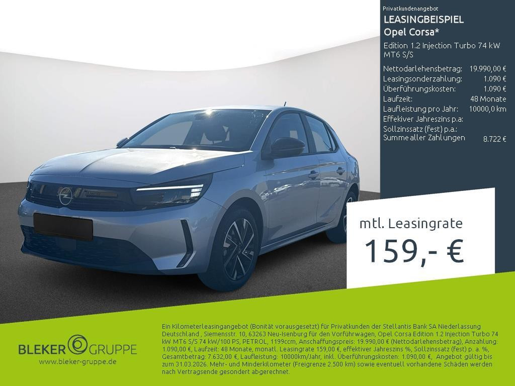 Opel Corsa 2026 Benzine