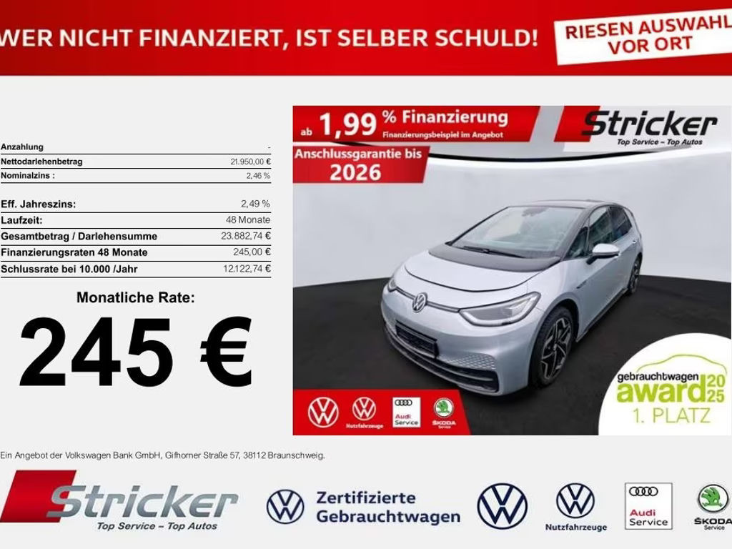 Volkswagen ID.3 2021 Elektrisch