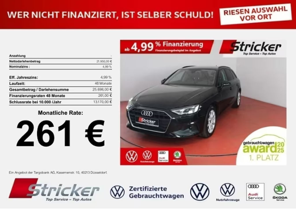 Audi A4 2022 Benzine