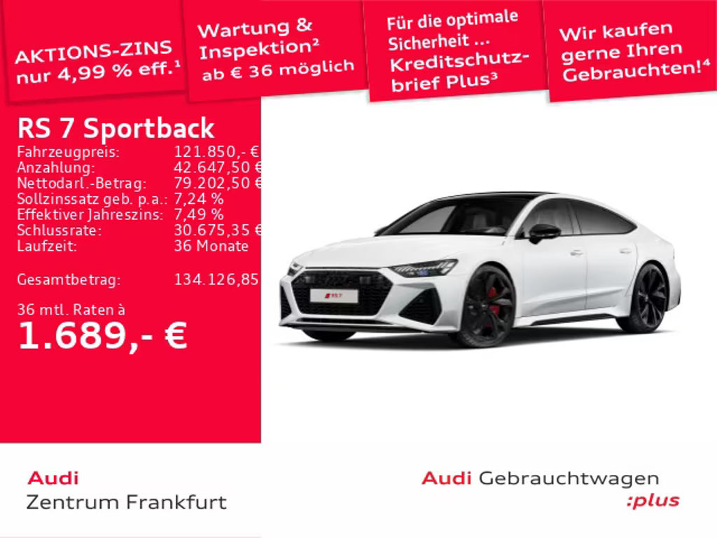 Audi RS7 2025 Benzine