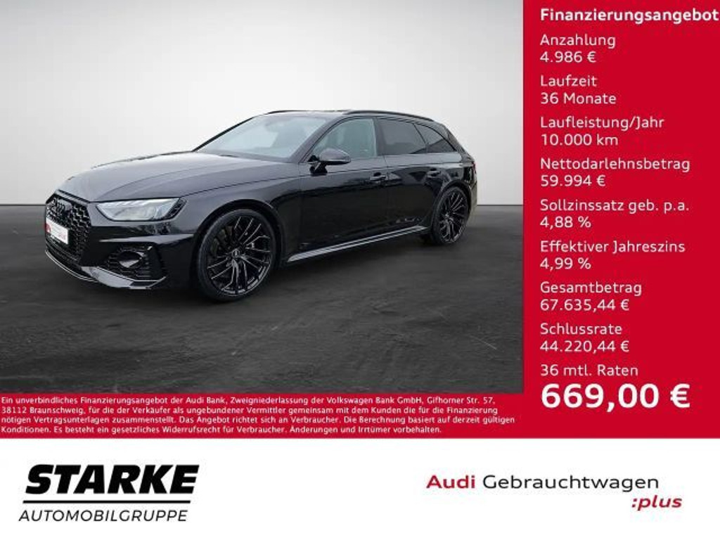 Audi RS4 2023 Benzine