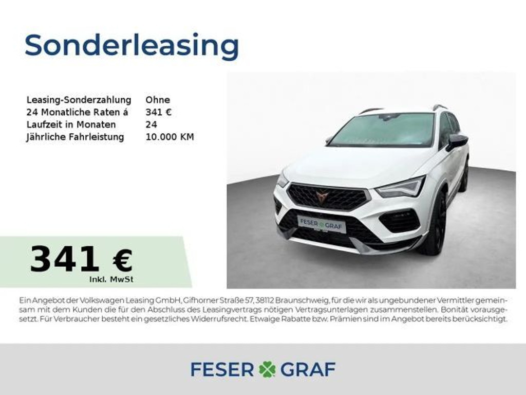 Cupra Ateca 2026 Benzine