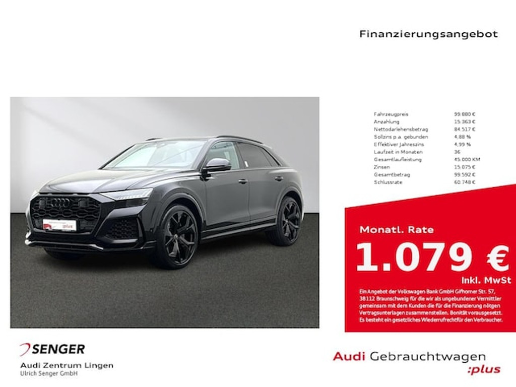 Audi RS Q8 2023 Benzine