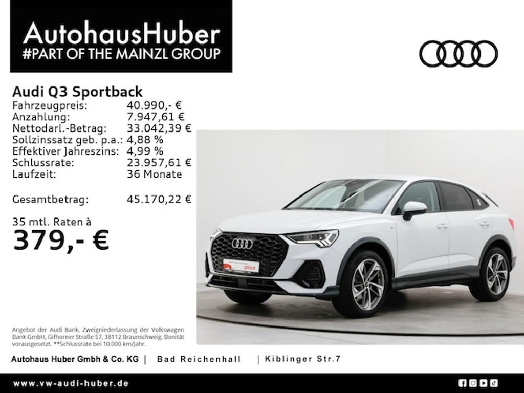Audi Q3 2025 Benzine