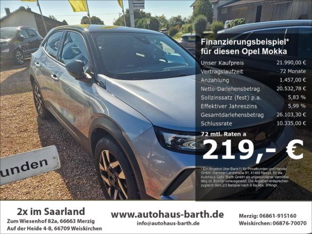 Opel Mokka 2024 Benzine