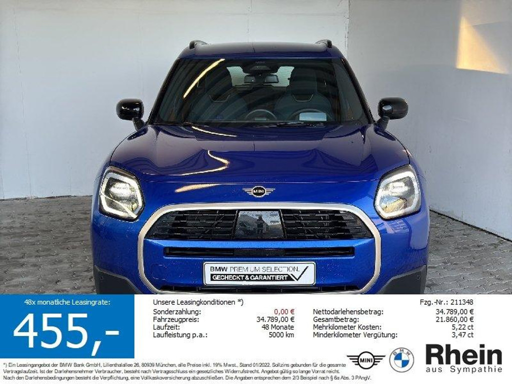 Mini Cooper C Countryman 2025 Benzine