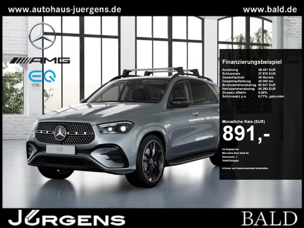 Mercedes-Benz GLE-Klasse 2025 Hybride Benzine