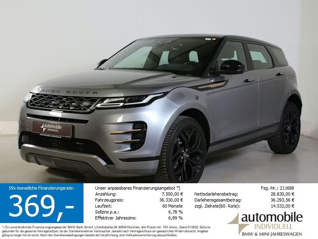 Land Rover Range Rover Evoque 2023 Diesel