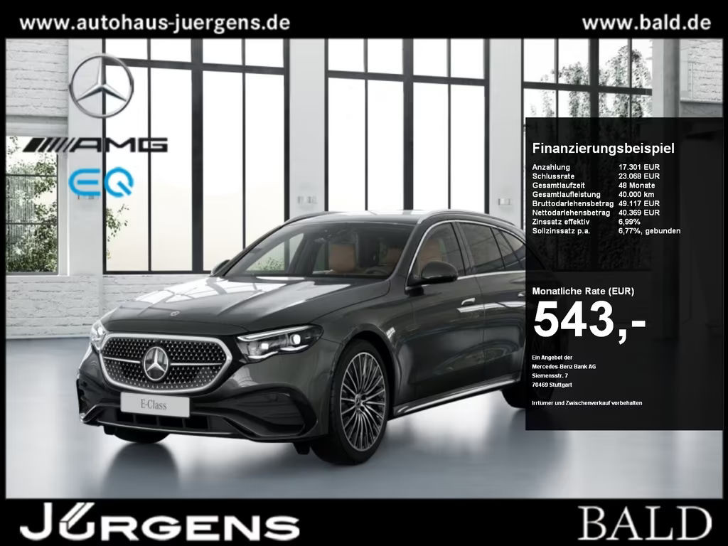 Mercedes-Benz E-Klasse 2025 Hybride Benzine