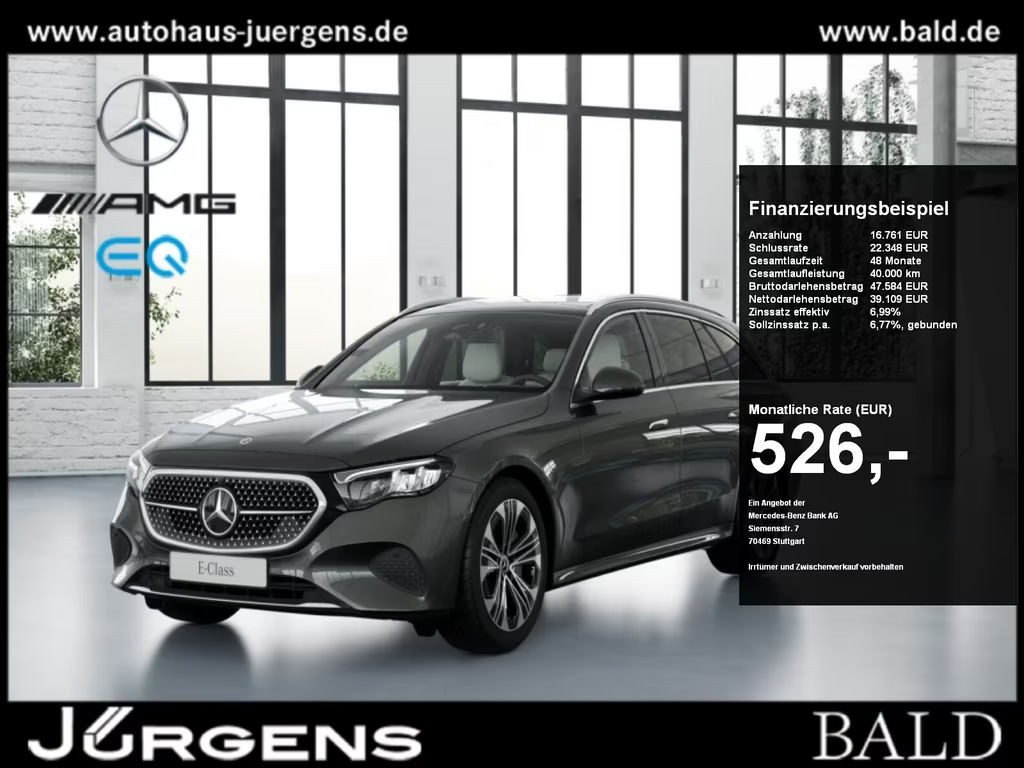 Mercedes-Benz E-Klasse 2025 Hybride Benzine