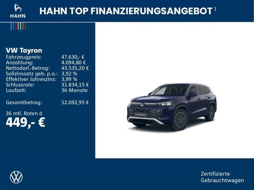 Volkswagen Tayron