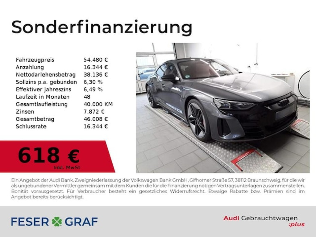 Audi RS e-tron GT 2022 Elektrisch