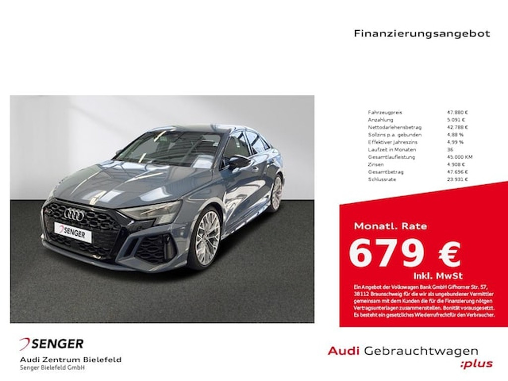 Audi RS3 2022 Benzine