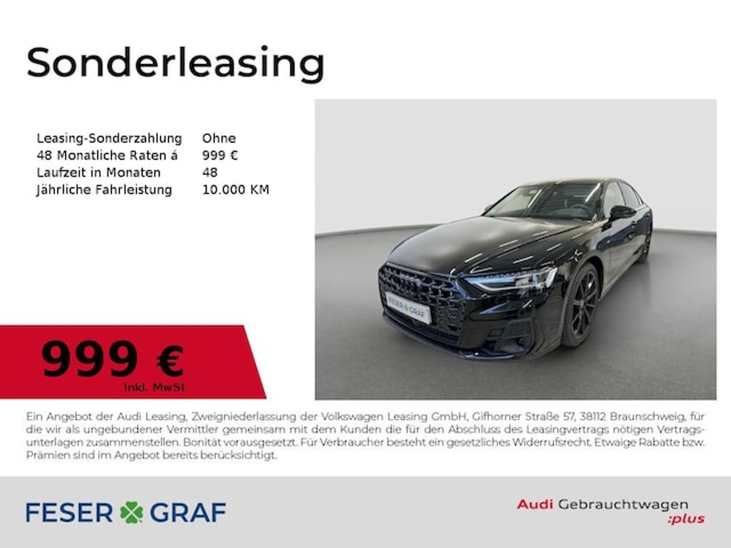 Audi A8 2025 Hybride Benzine