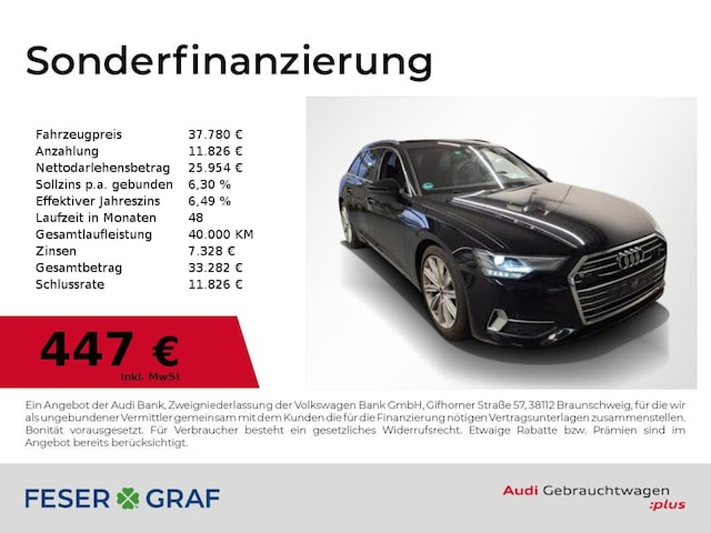 Audi A6 2022 Benzine