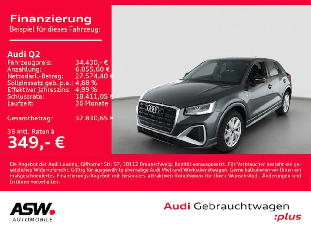 Audi Q2 2025 Benzine