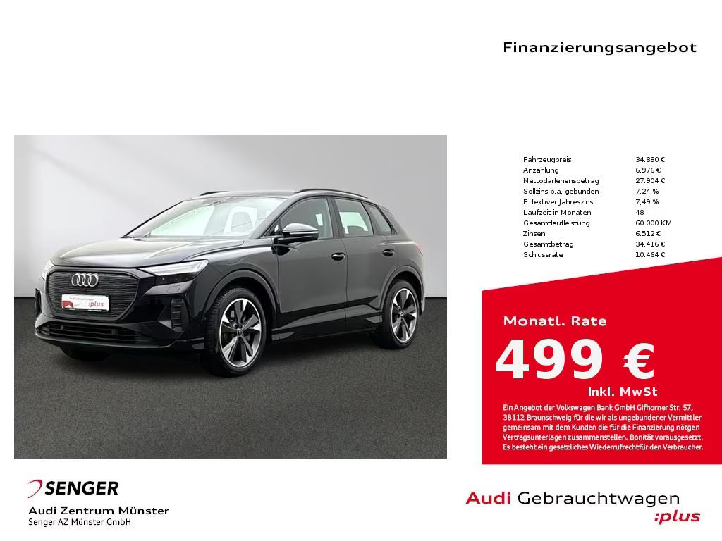 Audi Q4 e-tron 2023 Elektrisch