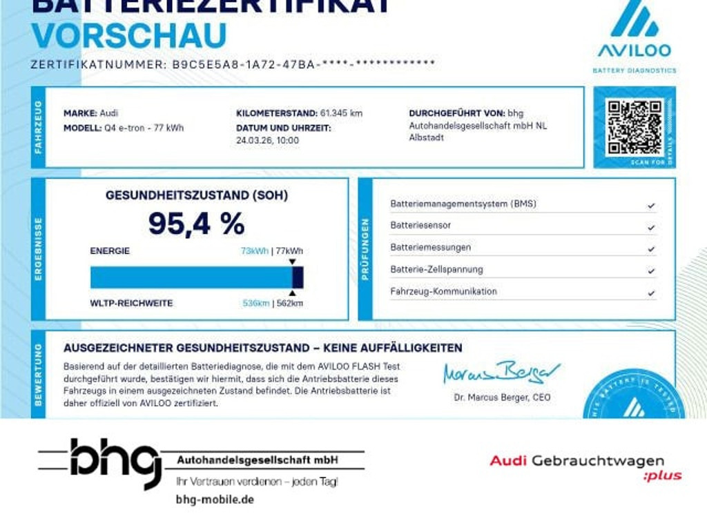 Audi Q4 e-tron 2023 Elektrisch