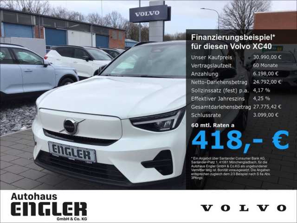 Volvo XC40 2023 Elektrisch