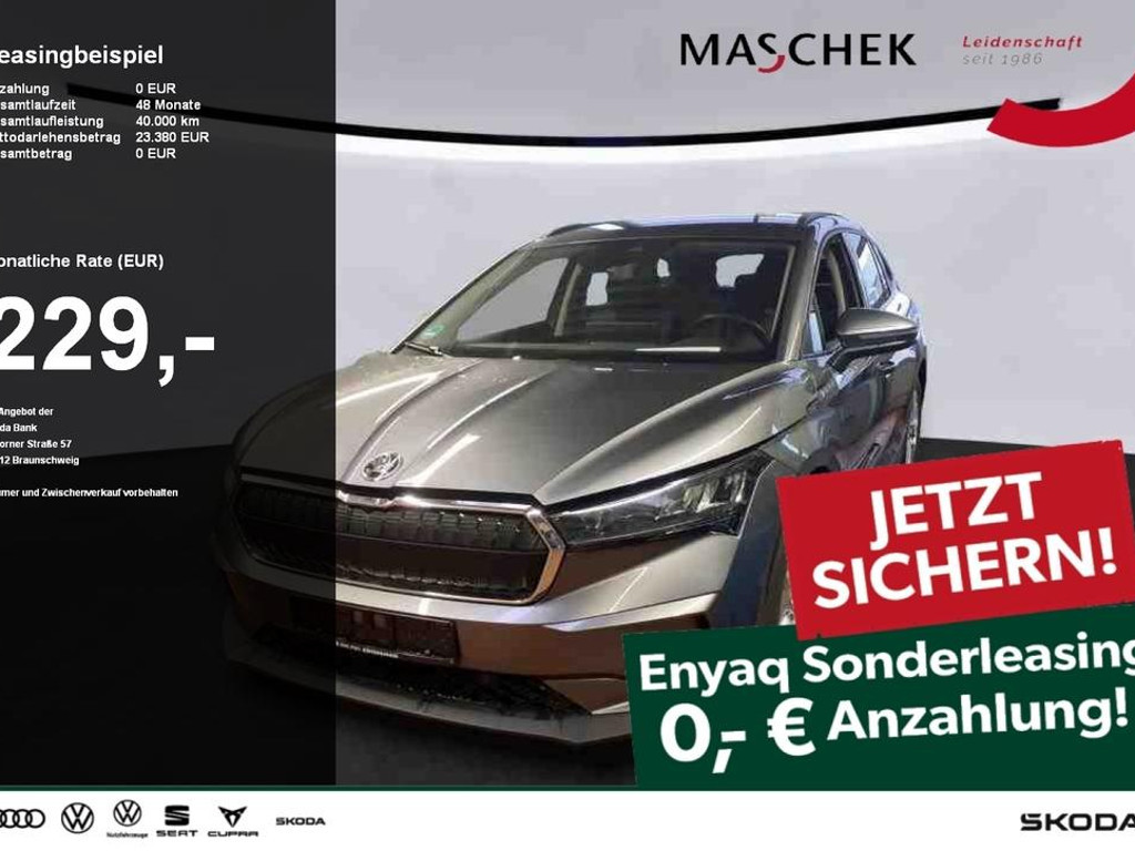 Skoda Enyaq iV 2023 Elektrisch