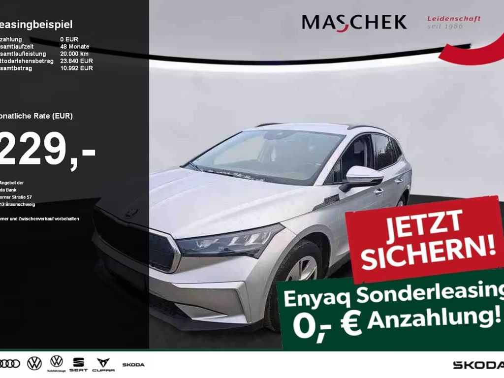 Skoda Enyaq iV 2023 Elektrisch