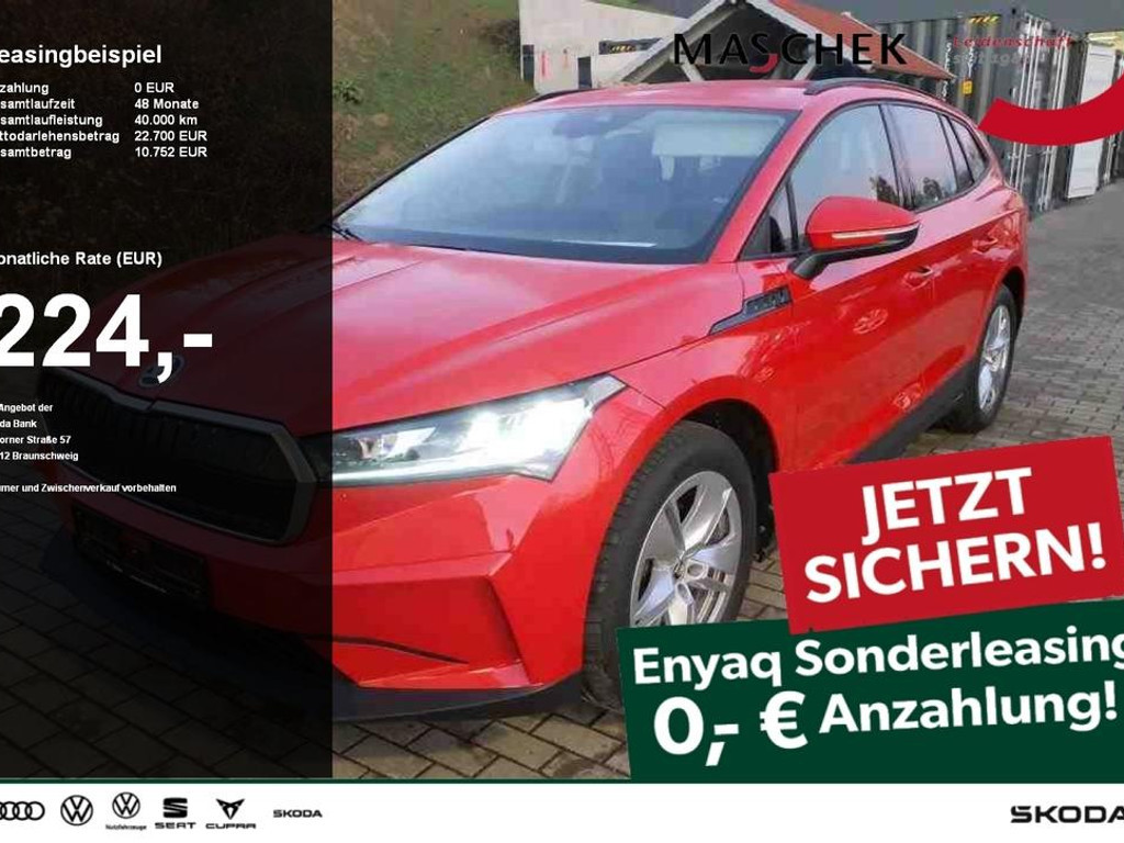 Skoda Enyaq iV 2023 Elektrisch