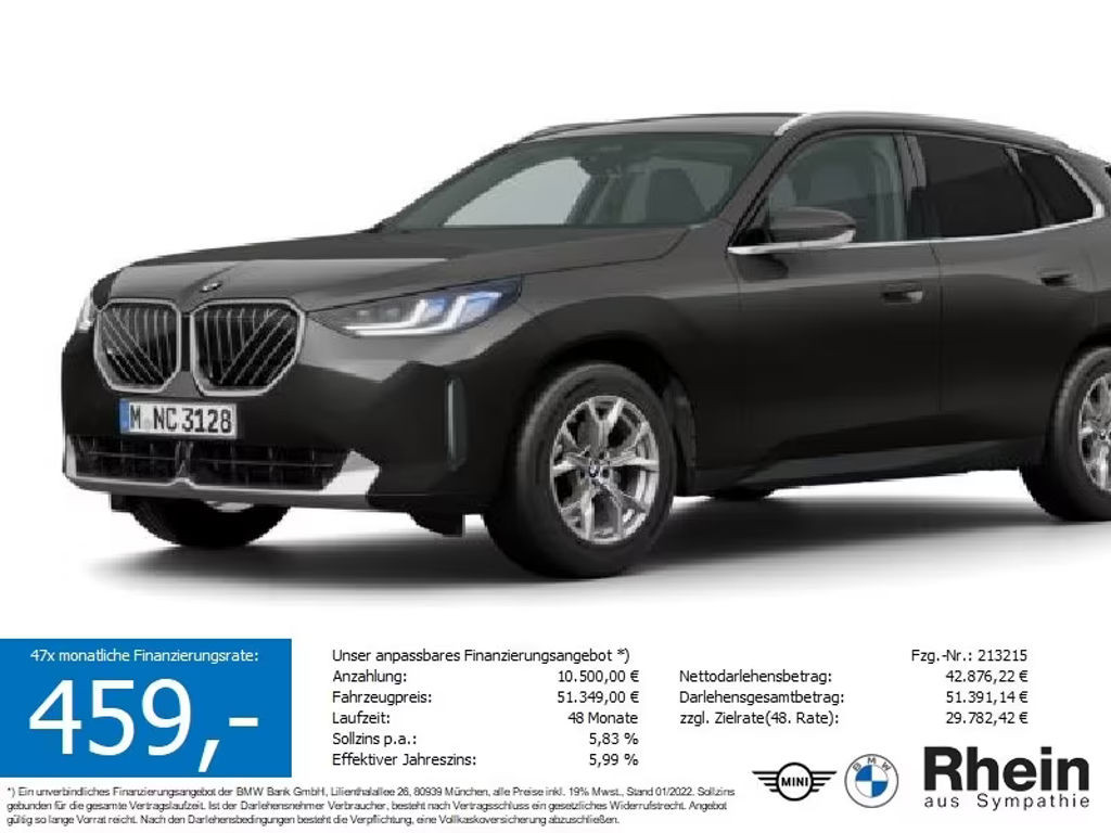 BMW X3 2025 Benzine