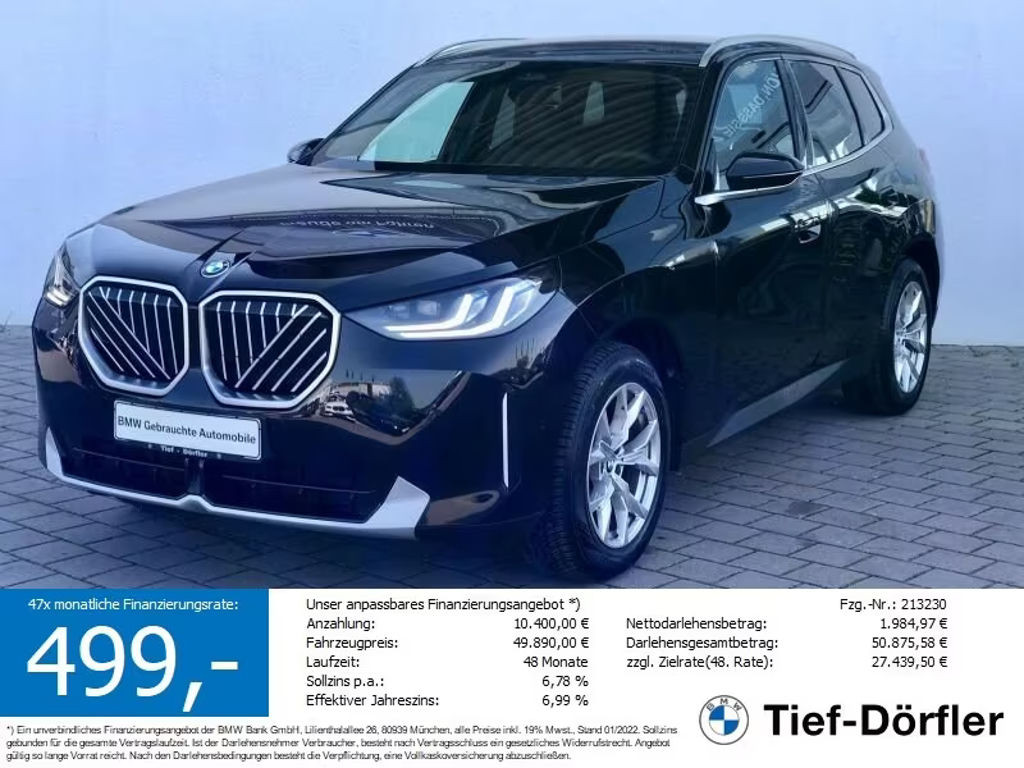 BMW X3 2025 Benzine