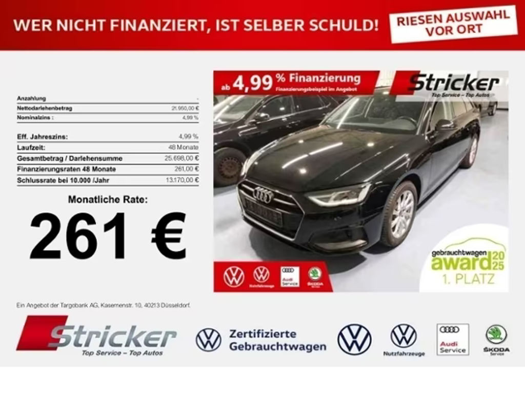 Audi A4 2022 Benzine