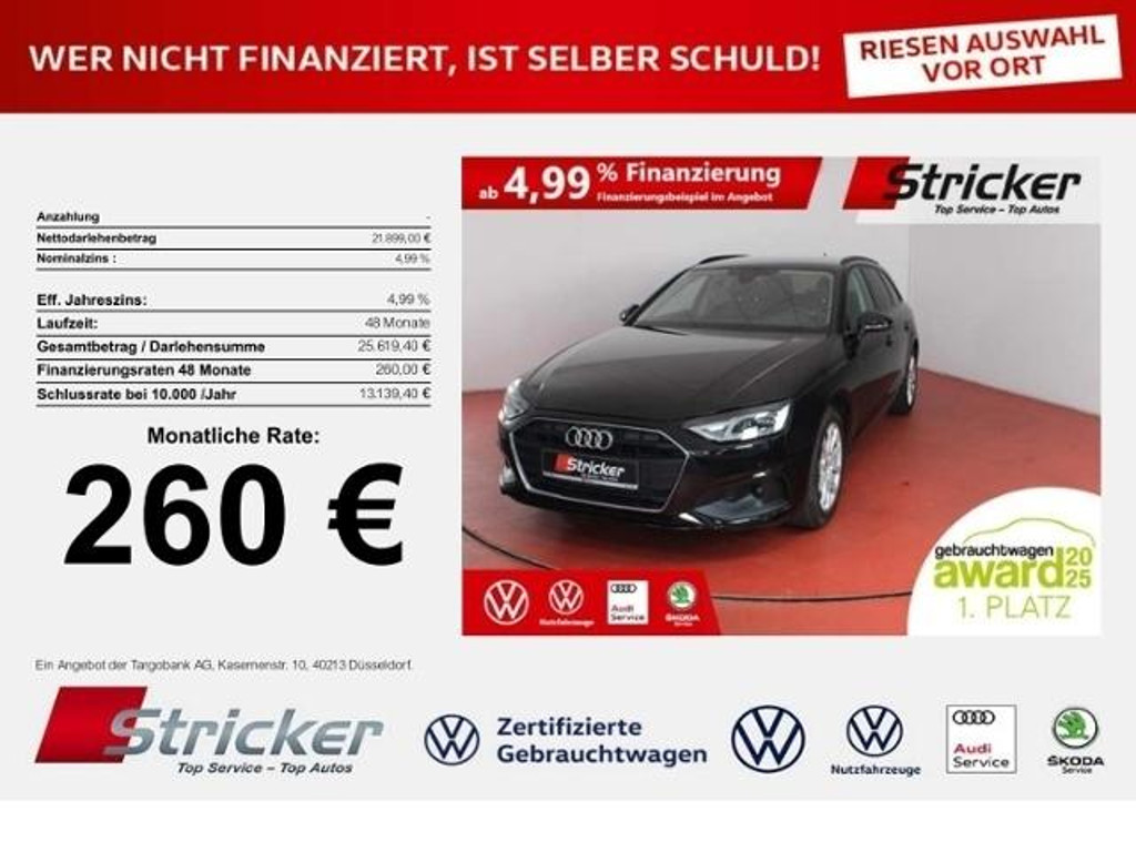Audi A4 2022 Benzine