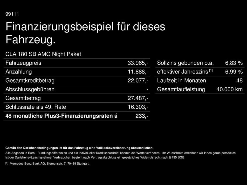Mercedes-Benz CLA-Klasse