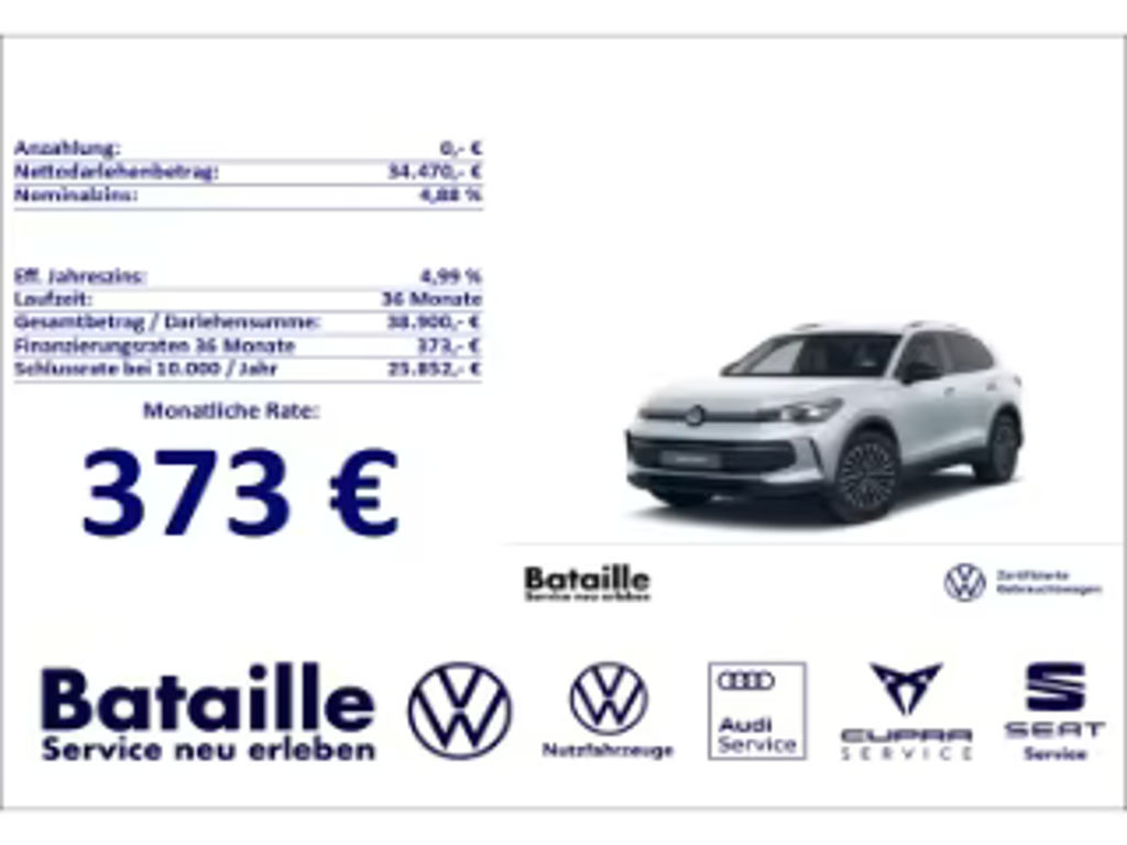 Volkswagen Tiguan 2025 Benzine