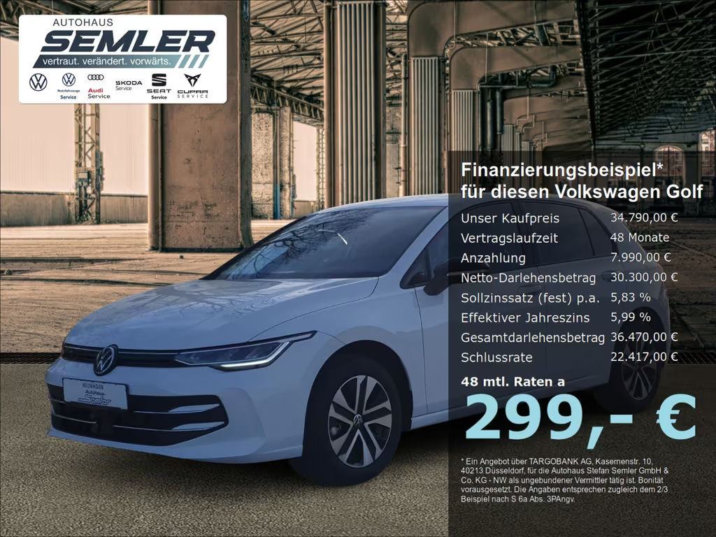 Volkswagen Golf 2026 Benzine