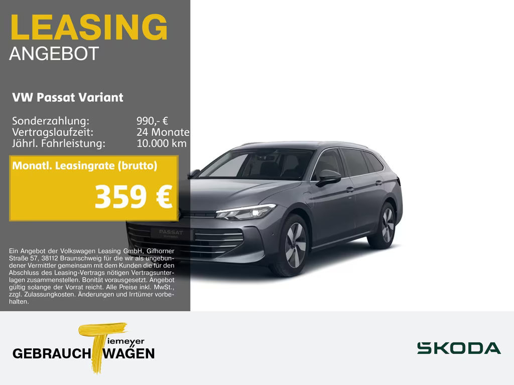 Volkswagen Passat 2025 Hybride Benzine